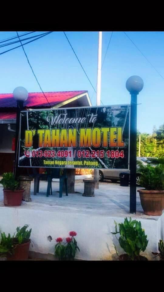 Dtahan Motel Taman Negara Kuala Tahan Dış mekan fotoğraf